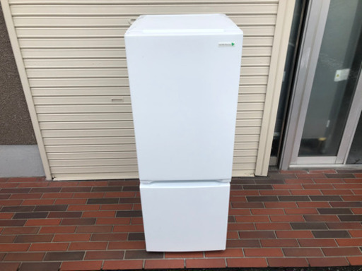 美品■ヤマダ　2019年製　冷蔵庫　2ドア　冷凍冷蔵庫　ホワイト