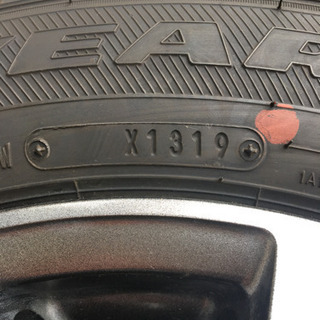 165／70／14スタットレスタイヤ、アルミホイル付き４本セット