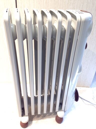 デロンギヒーターJR0812-BR （ホワイト＋ブラウン） デロンギ オイル