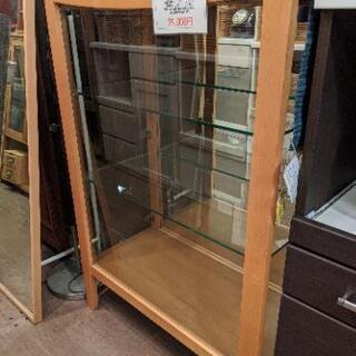 KOSUGA／コスガ スリム ガラス キャビネット キュリオケース
