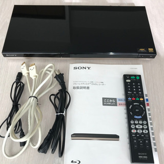 【美品】Sony ブルーレイ　【2番組同録】【2TB】
