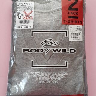 BODY WILD 　Tシャツ2枚　グンゼ　メンズMサイズ　未使用