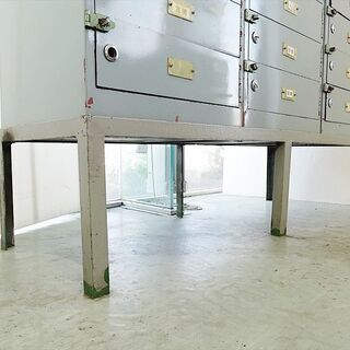 山口)下松市より レトロキャビネット(3分割可能) BIZGP29H（オフィス