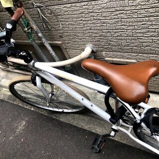 クロスバイク 自転車 後ろタイヤ修理済み 格安 2020年3月購入