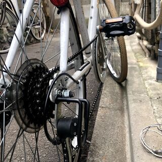 クロスバイク 自転車 後ろタイヤ修理済み 格安 2020年3月購入 クロスバイク 自転車 後ろタイヤ修理済み 格安 2020年3月購入