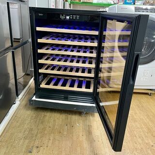 美品【 三ツ星貿易 】エクセレンス 1ドア ワインクーラー 51本