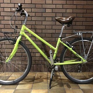 クロスバイク 【中古】RITE WAY Pasture 26インチ クロスバイク グリーン