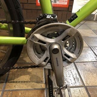 中古】RITE WAY Pasture 26インチ クロスバイク グリーン