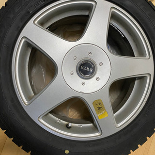 スバル車　極上スタッドレスタイヤホイールセット　
