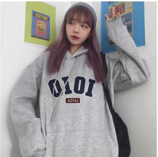 Oioi 韓国パーカー長袖男女兼用グレー大きいサイズ ゆう 島尻の服 ファッションの中古 古着あげます 譲ります ジモティーで不用品の処分