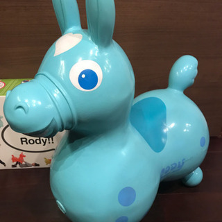 水色　ロディ　乗用玩具　Rody