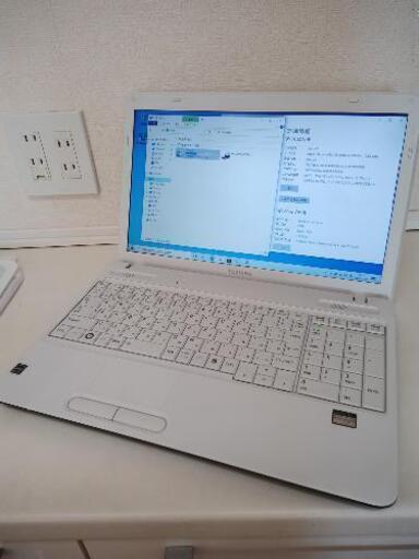 東芝ダイナブック サテライト Windows10 SSD クリーン状態