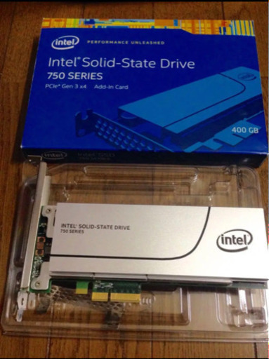 Intel SSD 750 400GB(PCI-E3.0x4 NVMe)