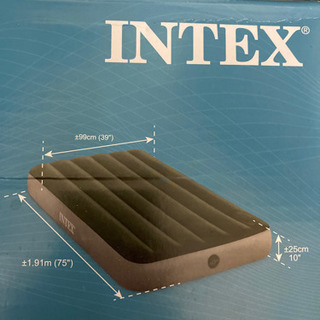 エアーベッド　シングル　INTEX 未使用