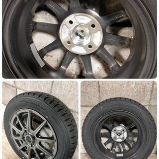 美品 中古品 155/65R14 14インチ スタッドレタイヤ ダンロップ 