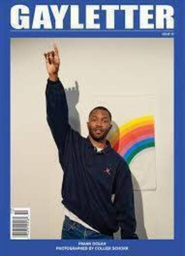 雑誌 GAYLETTER #10 (Frank Ocean)