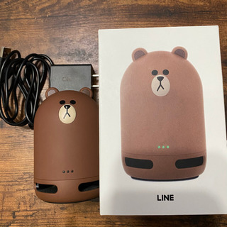 LINE CLOVA FRIENDS MINI BROWN 中古・美品