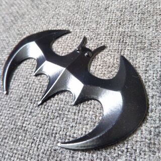 バットマン Batman　メタル　エンブレム　ブラック