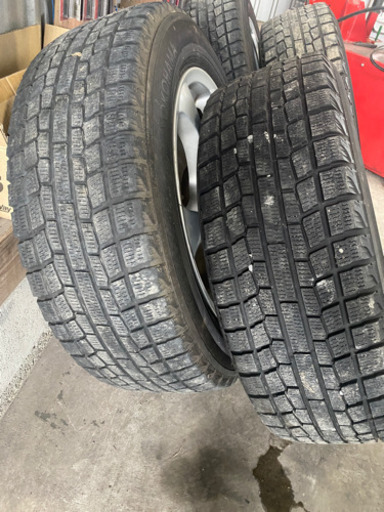 楽天市場】中古 ニッサン 純正 スタッドレスタイヤホイールセット 4本 