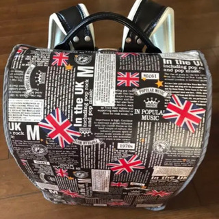 ランドセルカッコいいイギリス国旗カバー付き黒ステッチ赤 1953 四日市の子供用品の中古あげます 譲ります ジモティーで不用品の処分