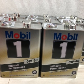 最新 モービル1 mobil1 0w-40 エンジンオイル