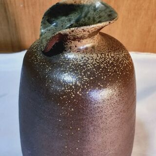 酒器　徳利　花瓶　インテリア　陶芸　陶器　陶磁　横