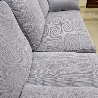 ナフコ 3Pソファ ファブリックソファ Nセイ マルチ 207×75×80cm 1230 