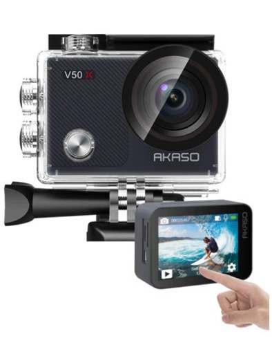 新品 アクションカメラ 4K 20MP解像度 水中カメラ