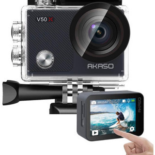 新品 アクションカメラ 4K 20MP解像度 水中カメラ