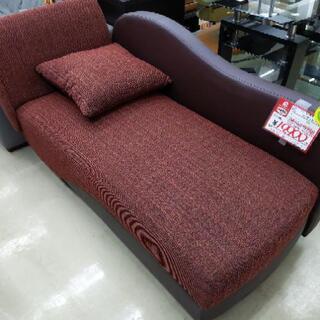 大川家具 カウチソファ リクライニング可 クッション付 未使用品...