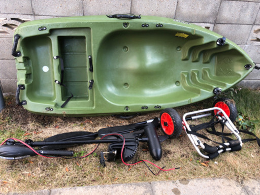 コンパクトカヤック エレキ付き
