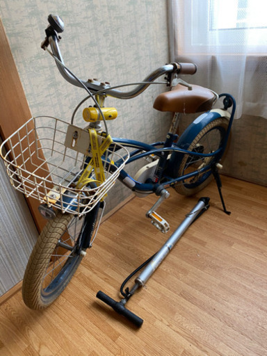16インチ自転車 (ウクラジ) 幌別の自転車の中古あげます・譲ります 
