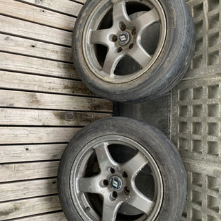 R32純正ホイール2本 それなりです