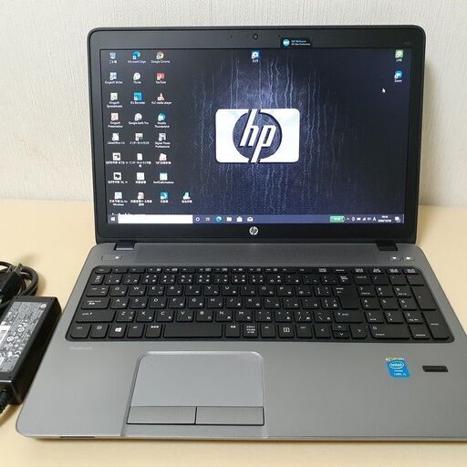 【取引中です】☆core i5＋SSDで快適☆ HP ProBook　カメラ内蔵　Wi-Fi  Bluetuth　マルチ　15インチ　Windows10