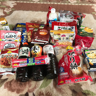 【お譲り先決定】コシヒカリ5kgと食料品セット　12/30大歓迎