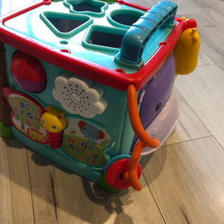 赤ちゃんおもちゃ フィッシャープライス バイリンガル ラーニングボックス ひらめ 豊洲の子供用品の中古あげます 譲ります ジモティーで不用品の処分