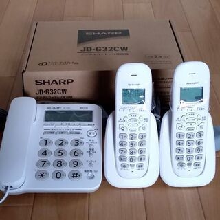 【ネット決済・配送可】電話機・シャープSharp JD-G32C...