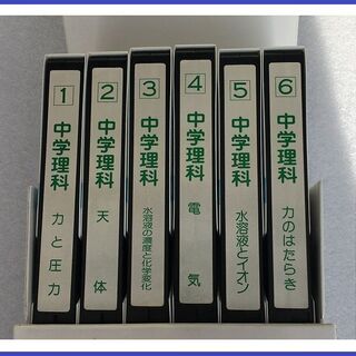 値下げ奉仕品※おまけビデオデッキ付き：中学1年生教材