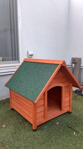 リッチェル 木製犬舎 700 送料無料 超小型 中型犬用 15kg以下 犬 犬舎 犬小屋 木製 ハウス 屋外 野外 ペット用品 す クエロ 越谷のその他の中古あげます 譲ります ジモティーで不用品の処分