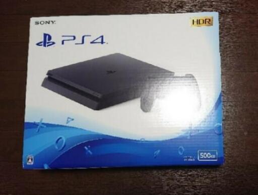 新品 PS4 500GBジェットブラック