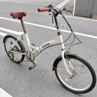 小径 自転車 （後輪パンクしてます）