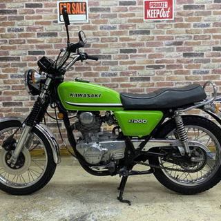 【超希少絶版旧車！低走行多数カスタム♪軽整備済】 カワサキ Z200 KZ200 絶好調美車 【多数画像動画有】 検）Z Z1 Z2 KZ KH GT CB FOUR 超希少絶版旧車！低走行多数カスタム♪軽整備済】 カワサキ Z200 KZ200