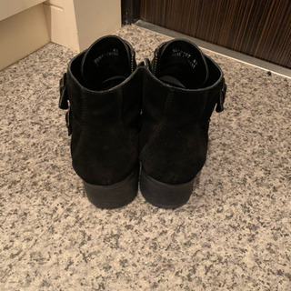 メンズ　ショートブーツ　スエード