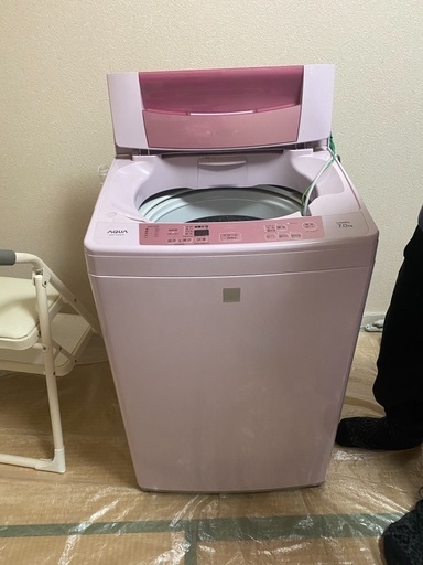 ピンク可愛い洗濯機 Yoko 鶴ヶ峰の生活家電 洗濯機 の中古あげます 譲ります ジモティーで不用品の処分