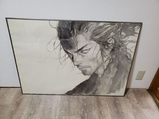 バガボンドポスターと額縁格安でお譲りします たろう ゆい 薬院大通のマンガ コミック アニメの中古あげます 譲ります ジモティーで不用品の処分