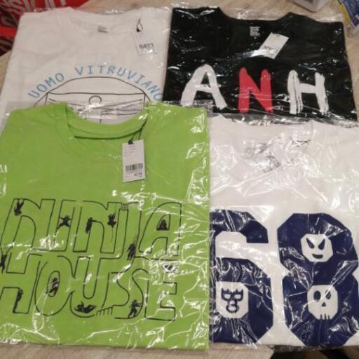 未開封 Mサイズ 4枚セット デザインtシャツストアグラニフ なつき 下落合の服 ファッションの中古 古着あげます 譲ります ジモティーで不用品の処分