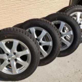 決まりました ランクル70 スタッドレスタイヤホイールセット