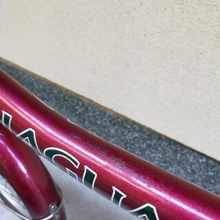 ジャガー折りたたみ自転車16インチワインレッド ジャガー折りたたみ自転車16インチワインレッド