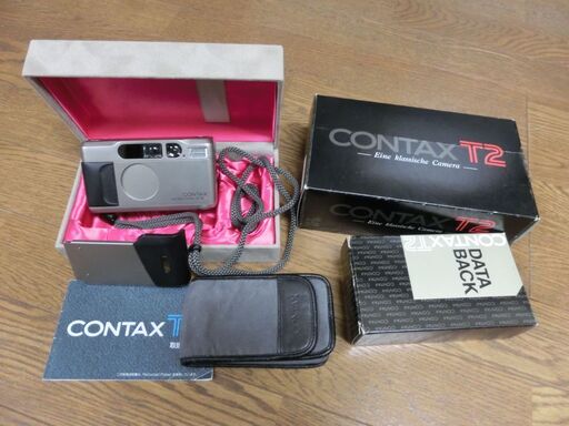 美品★CONTAX/コンタックス T2 フィルムコンパクトカメラ /Carl Zeiss  38mm F2.8