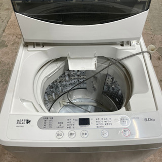 【ネット決済・配送可】2018年製 洗濯機　6kg YWM-T60A1